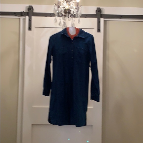 Dark Denim Dress - Picture 2 of 7